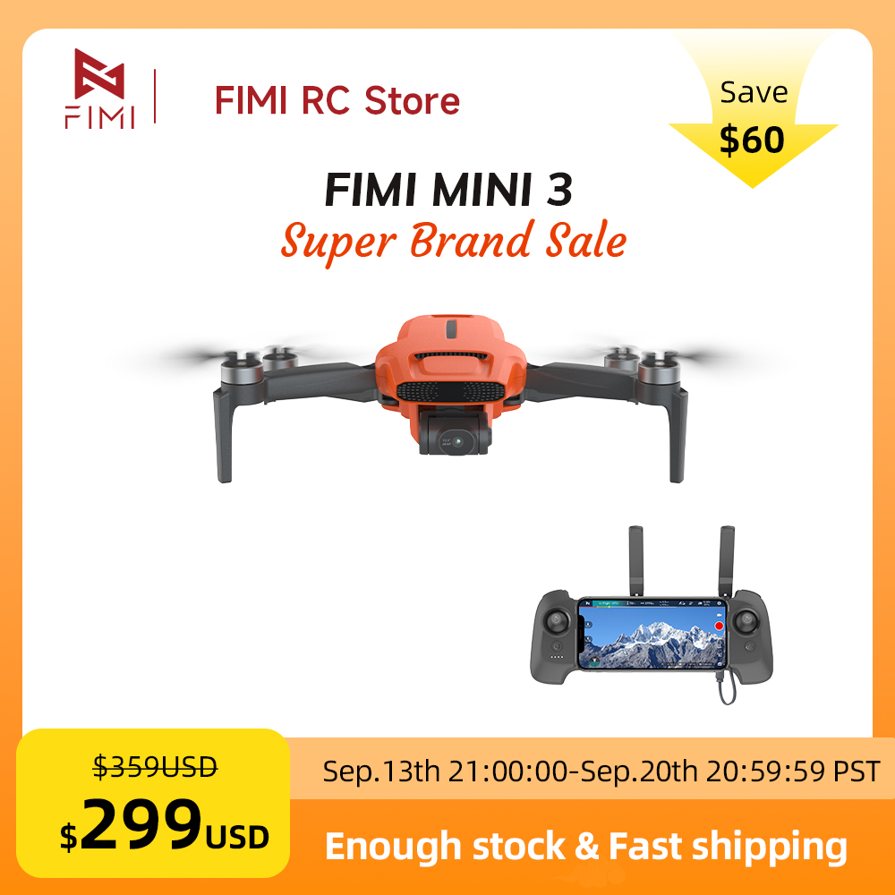 Drone Gimbal Brushless - FIMI MINI 3 Drone Kamera 4K