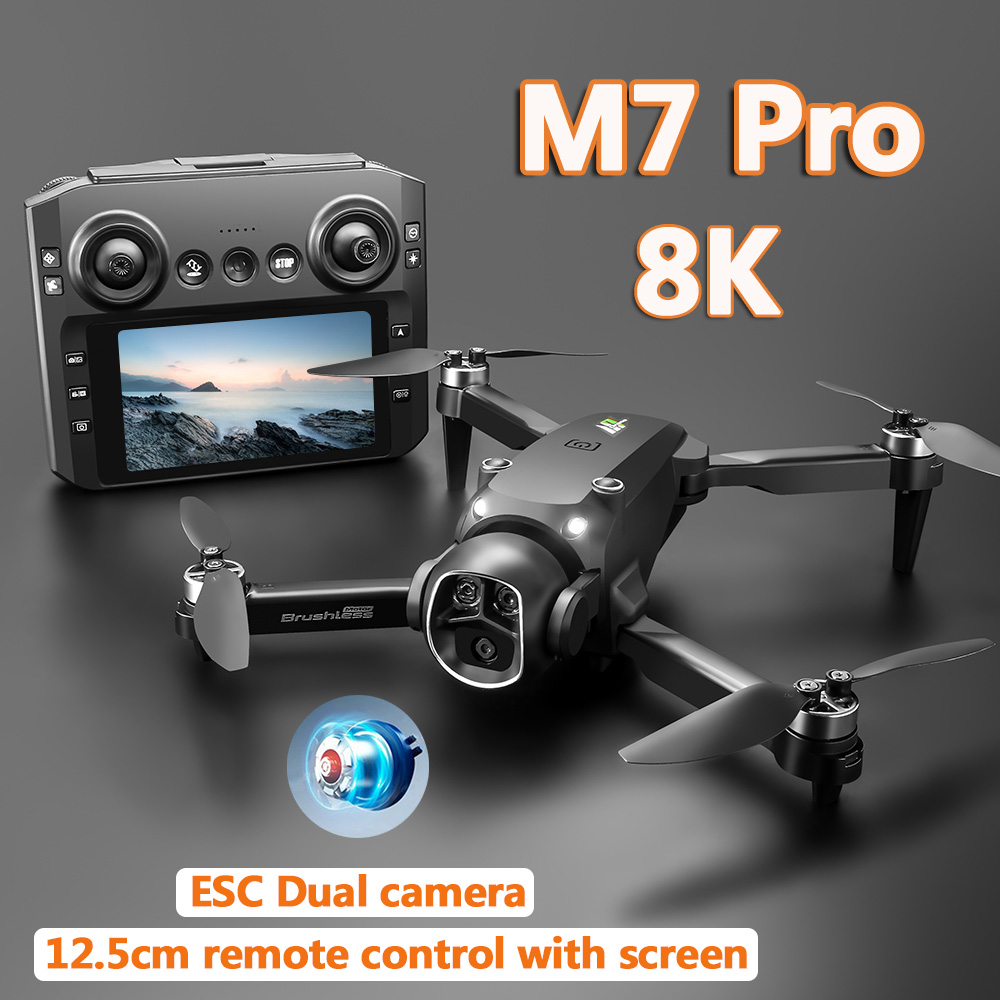 M7 Drone Motor Tanpa Sikat 8K  - Drone Gimbal 2 Axis ulasan dan harga