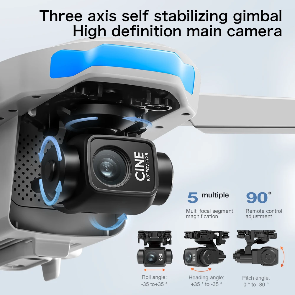 Penawaran Terbaik Drone GPS S- - Drone Gimbal 3 Axis ulasan dan harga