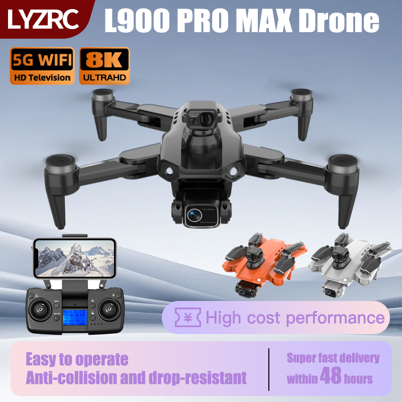 Drone LYZRC L900 PRO MAX denga - Drone Gimbal 2 Axis ulasan dan harga