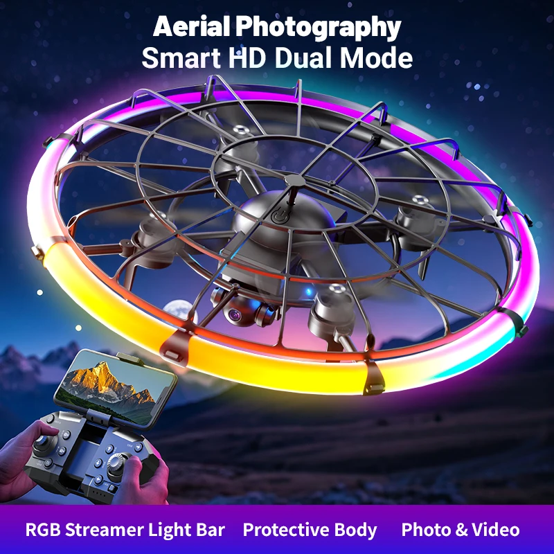 JJRC H145 UFO RC Drone dengan  - Drone Gimbal Brushless ulasan dan harga