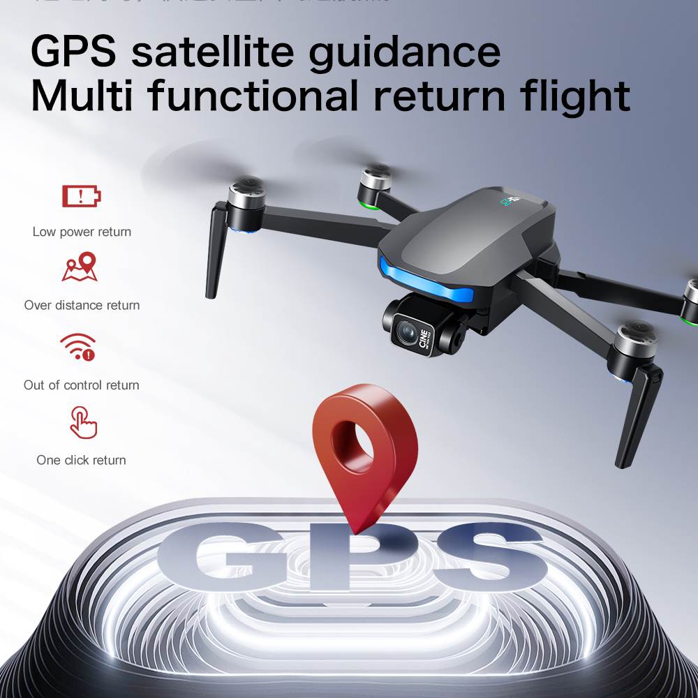 Drone Baru S-X1 MAX GPS 8K Pro - Drone Gimbal Brushless ulasan dan harga