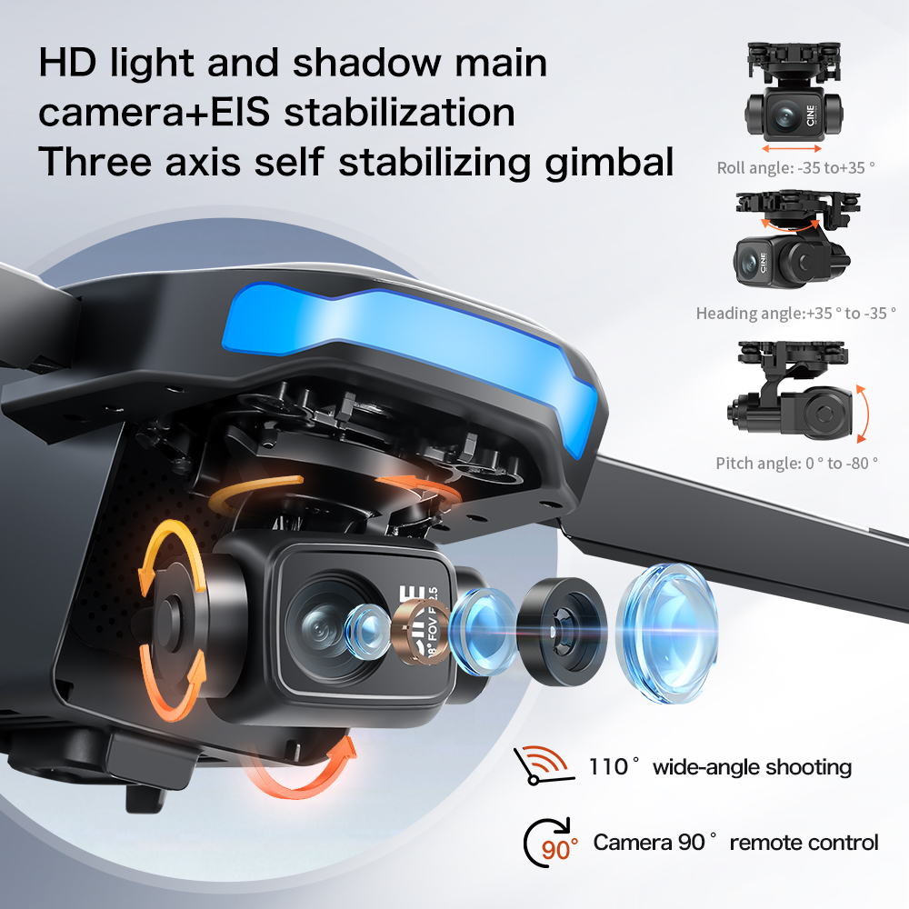 Drone Baru S-X1 MAX GPS 8K Pro - Drone Gimbal Brushless ulasan dan harga